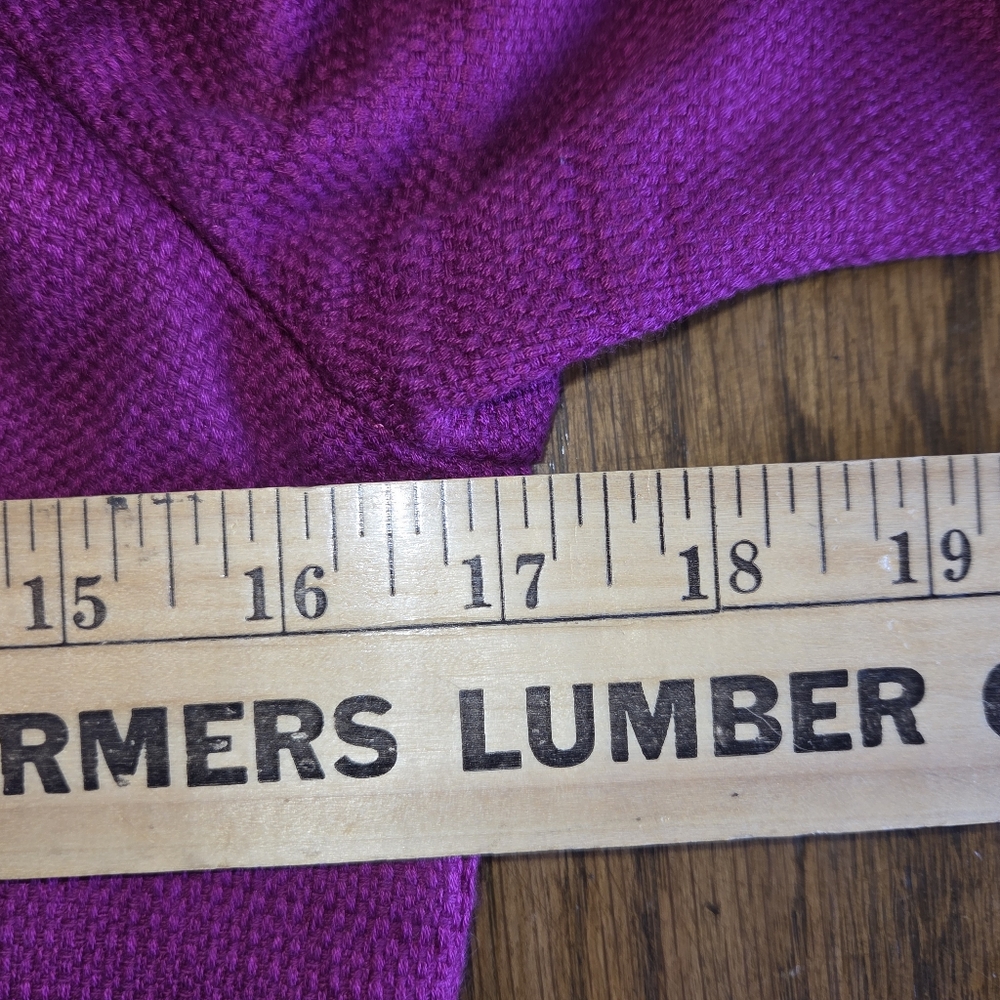 Boden Cotton Classic Sheath Dress Magenta Short Sleeve Womens Sz 10 Derby Offce - Picture 4 of 7